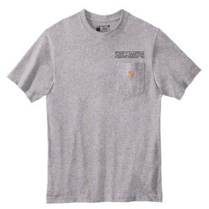 Carhartt Workwear Pocket Short Sleeve T-Shirt – CTK87 – Tony LaMartina Plumbing