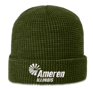 WAFFLE KNIT BEANIE WITH CUFF - 146 - Ameren