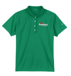 Nike Women's Tech Basic Dri-FIT Polo  203697 Sun Auto