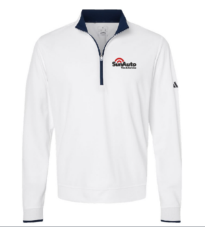 Adidas Lightweight Quarter-Zip Pullover - A2002 Sun Auto