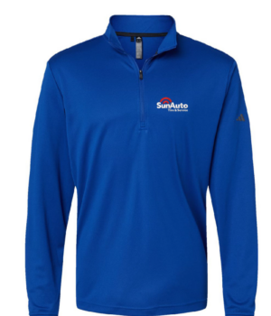 Adidas Lightweight Quarter-Zip Pullover - A401 Sun Auto