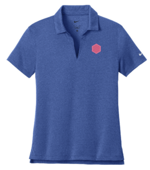 Nike Women's Dri-FIT Smooth Heather Polo - NKFQ4793 Progressive Solutions