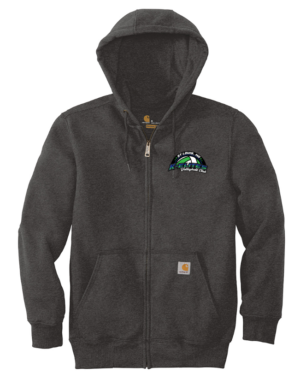 Carhartt Rain Defender Paxton Heavyweight Hooded Zip-Front Sweatshirt- CT100614 K Elites