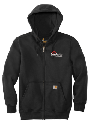 Carhartt Rain Defender Paxton Heavyweight Hooded Zip-Front Sweatshirt- CT100614 Sun Auto