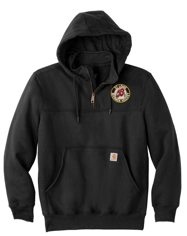 Carhartt - Rain Defender Paxton Heavyweight Hooded Zip Mock Sweatshirt – CT100617 Beermen Hockey