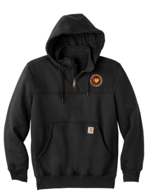 Carhartt - Rain Defender Paxton Heavyweight Hooded Zip Mock Sweatshirt – CT100617 Heart Transplant Association