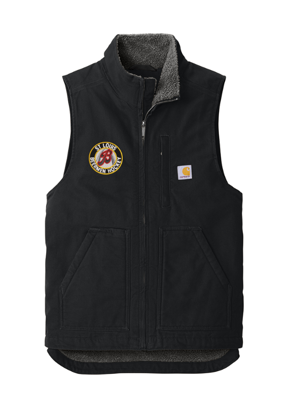 Carhartt - Sherpa-Lined Mock Neck Vest – CT104277 Beermen Hockey
