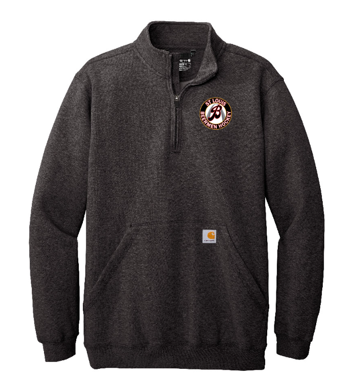 Carhartt - Midweight 1/4-Zip Mock Neck Sweatshirt - CT105294 Beermen Hockey