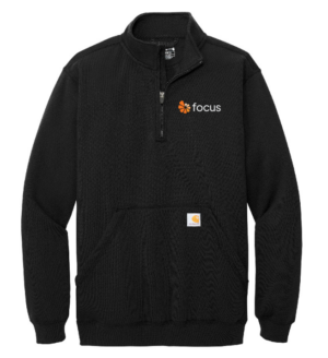 Carhartt - Midweight 1/4-Zip Mock Neck Sweatshirt - CT105294 focus