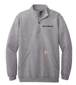 Carhartt - Midweight 1/4-Zip Mock Neck Sweatshirt - CT105294 - Edward Jones