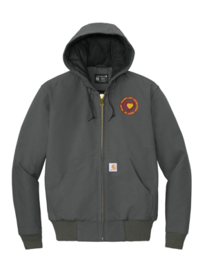 Carhartt  - Quilted-Flanne-Lined Duck Active Jacket - CT106677 Heart Transplant Association