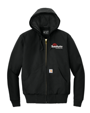 Carhartt  - Quilted-Flanne-Lined Duck Active Jacket - CT106677 Sun Auto