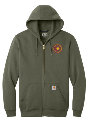 Carhartt Midweight Hooded Zip-Front Sweatshirt – CTK122 Heart Transplant Association