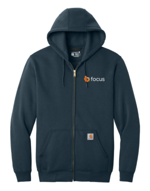 Carhartt Midweight Hooded Zip-Front Sweatshirt – CTK122 focus