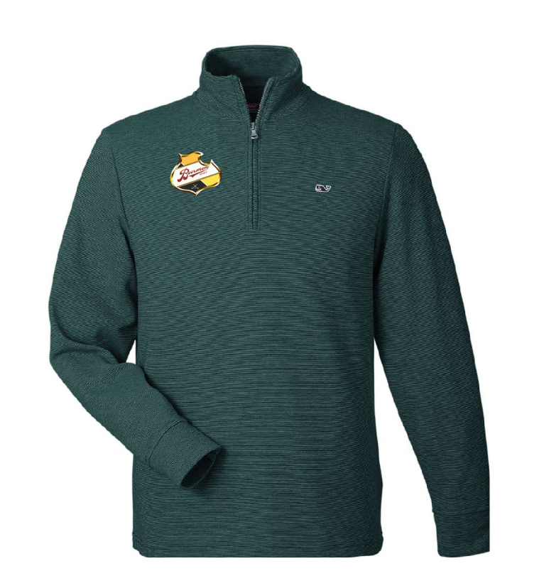 Vineyard Vines Men's Saltwater Quarter-Zip Pullover - K002708 Beermen Hockey