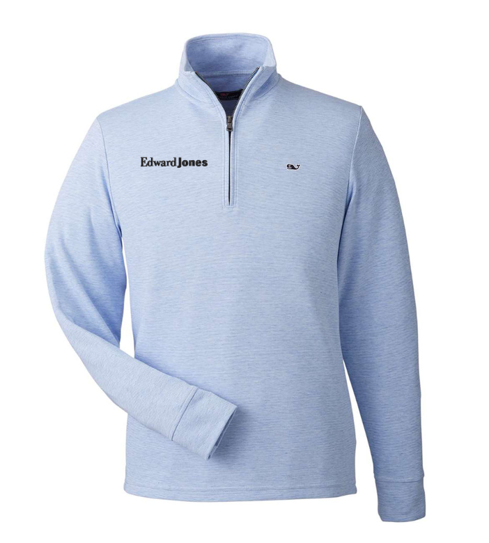 Vineyard Vines Men's Saltwater Quarter-Zip Pullover - K002708 - Edward Jones