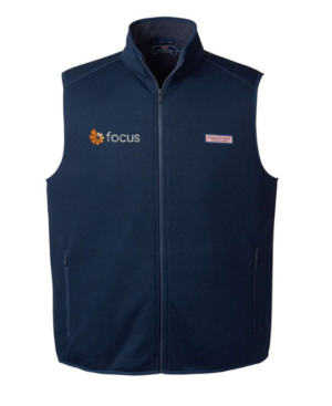 Vineyard Vines - Men's Mountain Sweater Fleece Vest - K002713 focus