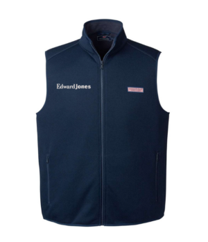 Vineyard Vines - Men's Mountain Sweater Fleece Vest - K002713 - Edward Jones