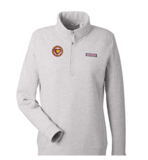 Vineyard Vines Women’S Collegiate Shep Quarter-Zip Sweatshirt - K002795 Heart Transplant Association