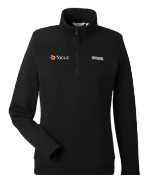 Vineyard Vines Women’S Collegiate Shep Quarter-Zip Sweatshirt - K002795 focus