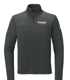 The North Face - Aim 1/4-Zip Fleece - NF0A8ENJ Sun Auto