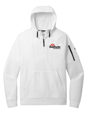 Nike - Therma-FIT Pocket 1/4-Zip Fleece Hoodie - NKFD9742 Sun Auto