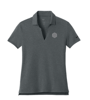 Nike Women's Dri-FIT Smooth Heather Polo - NKFQ4793 Progressive Solutions