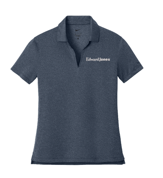 Nike Women's Dri-FIT Smooth Heather Polo - NKFQ4793 - Edward Jones