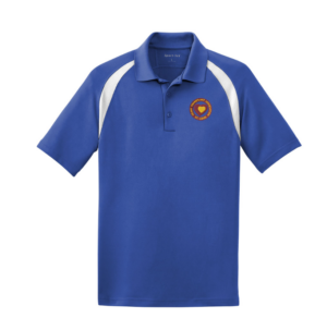 Sport-Tek Dry Zone Colorblock Raglan Polo. T476 - Heart Transplant Association