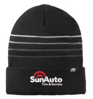 TravisMathew Striped Cuffed Beanie - TM1MY393 - Sun Auto
