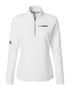 Adidas - Women's Spacer Quarter-Zip Pullover - A589 murphy