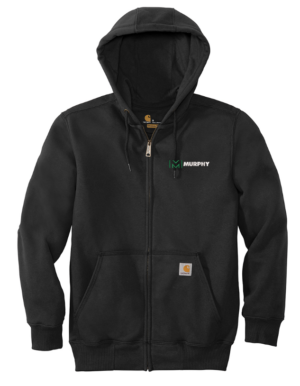 Carhartt Rain Defender Paxton Heavyweight Hooded Zip-Front Sweatshirt- CT100614 murphy