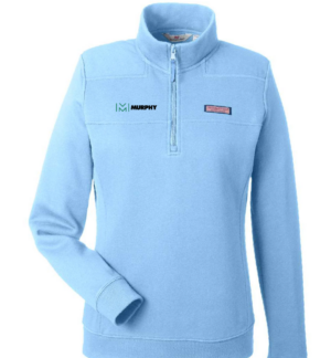 Vineyard Vines Women’S Collegiate Shep Quarter-Zip Sweatshirt - K002795 murphy