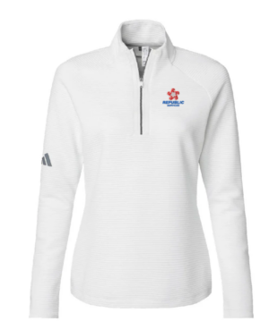 Adidas - Women's Spacer Quarter-Zip Pullover - A589 Republic Services