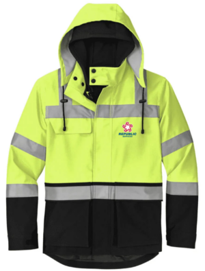 CornerStone ANSI 107 Class 3 Waterproof Ripstop 3-In-1 Parka - CSJ502 - Republic Services