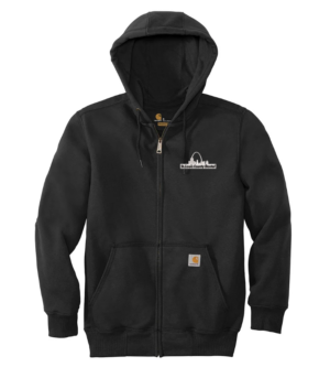 Carhartt Rain Defender Paxton Heavyweight Hooded Zip-Front Sweatshirt- CT100614 - St Louis County Dental