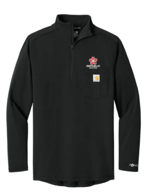 Carhartt Force 1/4-Zip Long Sleeve T-Shirt – CT106660 – Republic Services