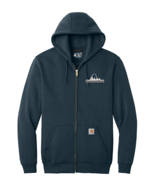 Carhartt Midweight Hooded Zip-Front Sweatshirt – CTK122 - St Louis County Dental