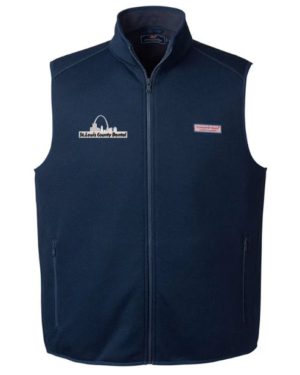 Vineyard Vines - Men's Mountain Sweater Fleece Vest - K002713 - St Louis County Dental