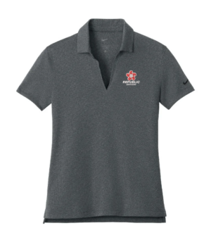 Nike Women's Dri-FIT Smooth Heather Polo - NKFQ4793 Republic Services
