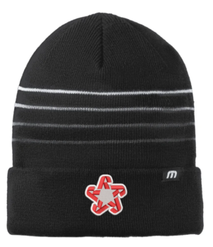 TravisMathew Striped Cuffed Beanie - TM1MY393 - Republic Services