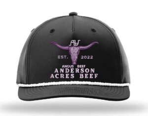 5 PANEL CLASSIC ROPE CAP - 258 - Anderson Beef