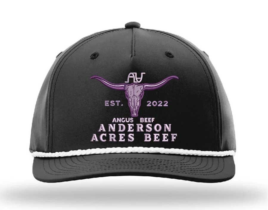 5 PANEL CLASSIC ROPE CAP - 258 - Anderson Beef