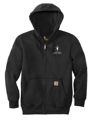 Carhartt Rain Defender Paxton Heavyweight Hooded Zip-Front Sweatshirt - CT100614 - Anderson Beef