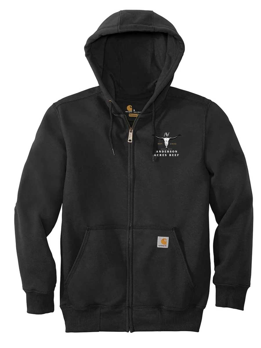 Carhartt Rain Defender Paxton Heavyweight Hooded Zip-Front Sweatshirt - CT100614 - Anderson Beef