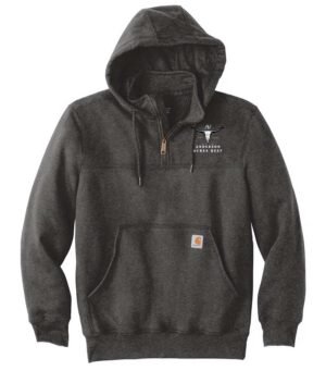 Carhartt - Rain Defender Paxton Heavyweight Hooded Zip Mock Sweatshirt - CT100617 - Anderson Beef