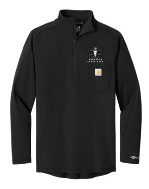 Carhartt Force 1/4-Zip Long Sleeve T-Shirt- CT106660 - Anderson Beef