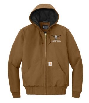 Carhartt - Quilted-Flanne-Lined Duck Active Jacket - CT106677 - Anderson Beef