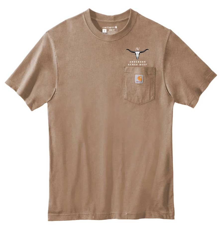 Carhartt - Workwear Pocket Short Sleeve T-Shirt - CTK87 - Anderson Beef