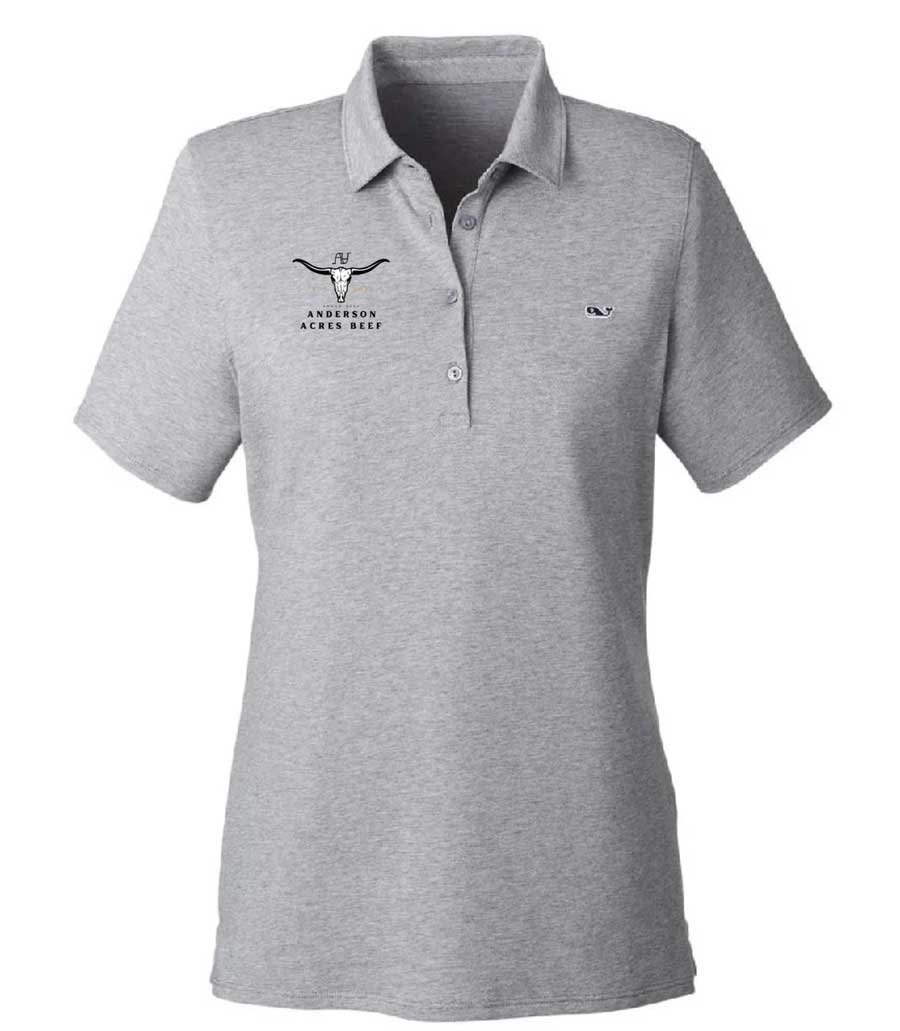 Vineyard Vines Women's Edgartown Pique Polo - G001189 - Anderson Beef